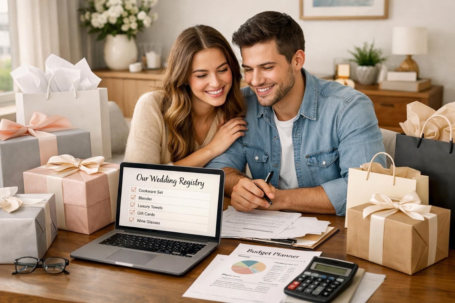 Liste de mariage : comment choisir entre budget et cadeaux ?