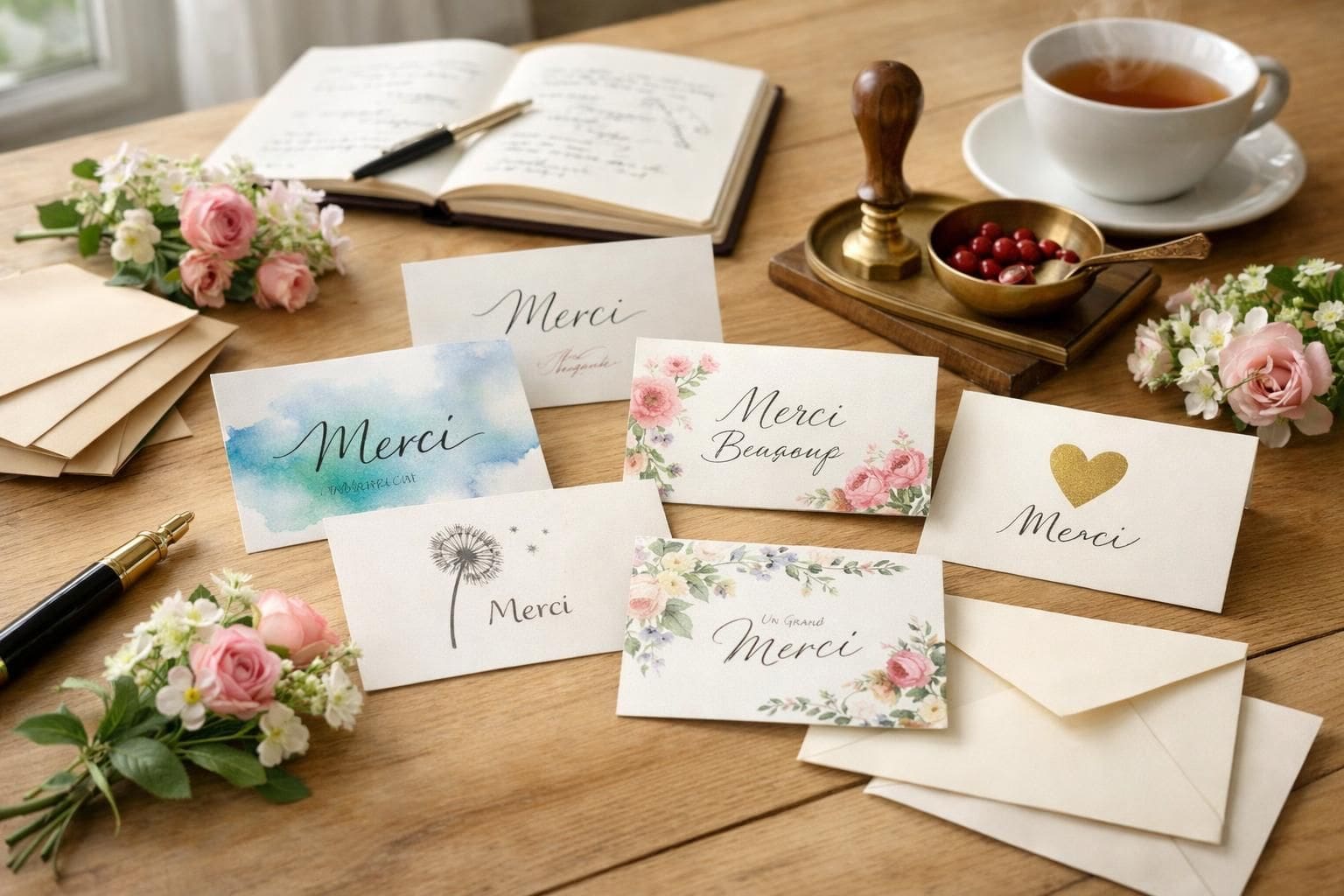 Vos cartes de remerciements : quelques idées et conseils