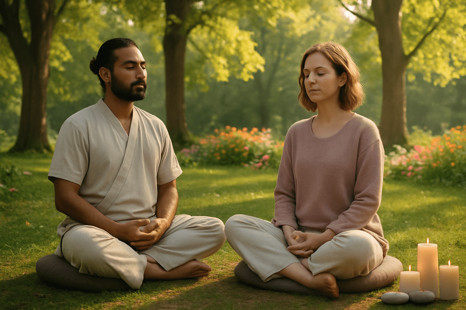 Les bienfaits de la méditation guidée à deux : harmonisez votre esprit en duo