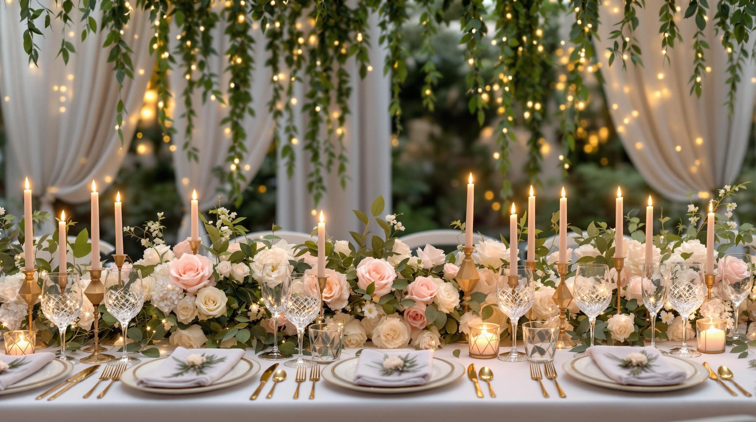 Idées créatives pour une table de mariage mémorable en 2025