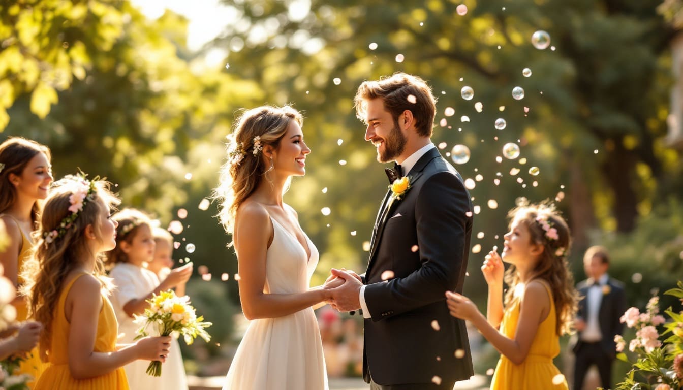 Comment impliquer les enfants dans la cérémonie de renouvellement de voeux de mariage