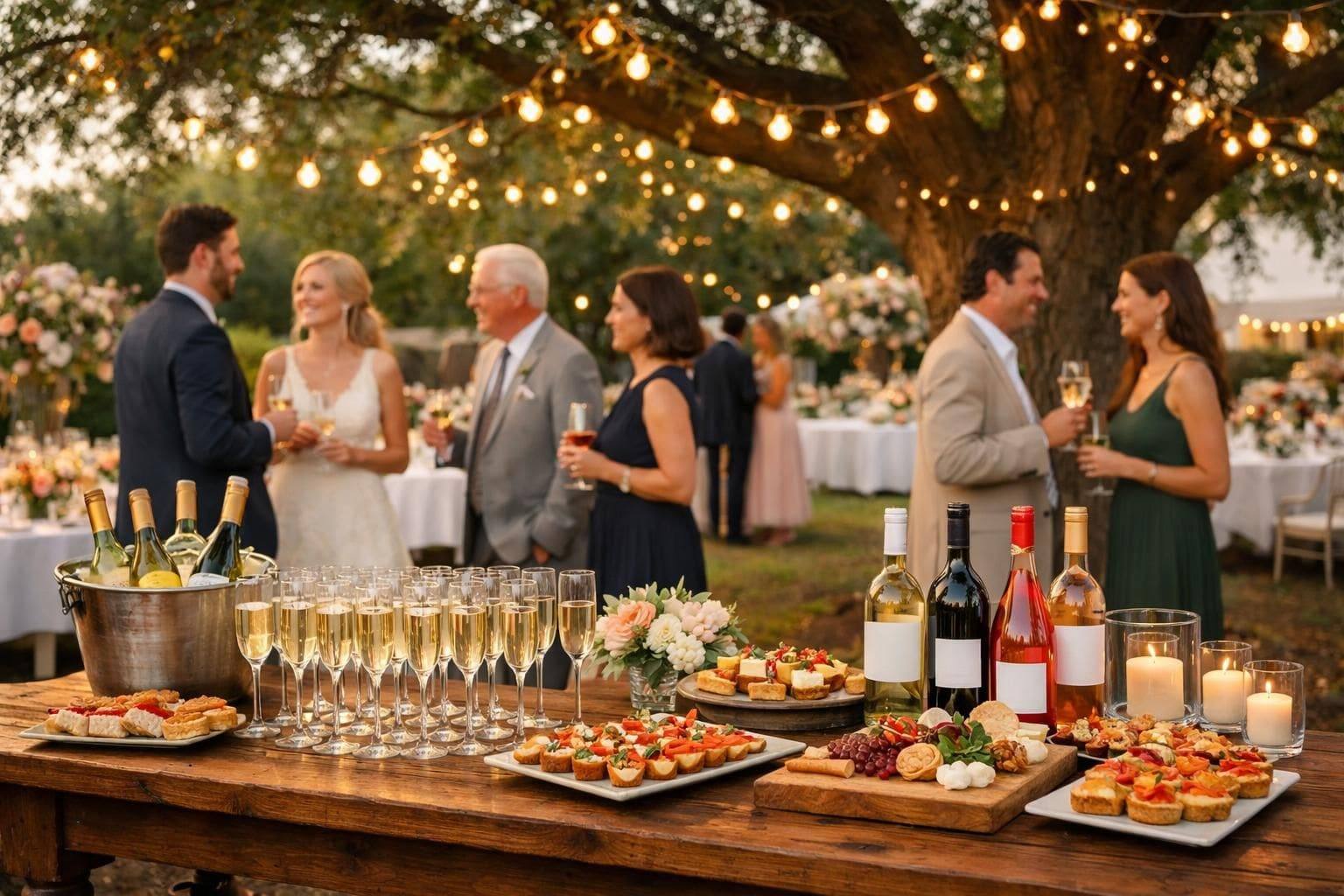 découvrez notre guide pratique pour organiser un vin d'honneur réussi lors de votre mariage et accueillir vos invités avec élégance et convivialité.