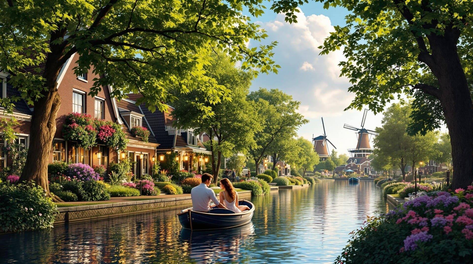 partez à l'aventure lors de votre voyage de noces aux pays-bas et explorez les trésors cachés de la romance hollandaise. des canaux charmants d'amsterdam aux paysages pittoresques de la campagne, vivez une expérience inoubliable pleine de découvertes et de moments romantiques.