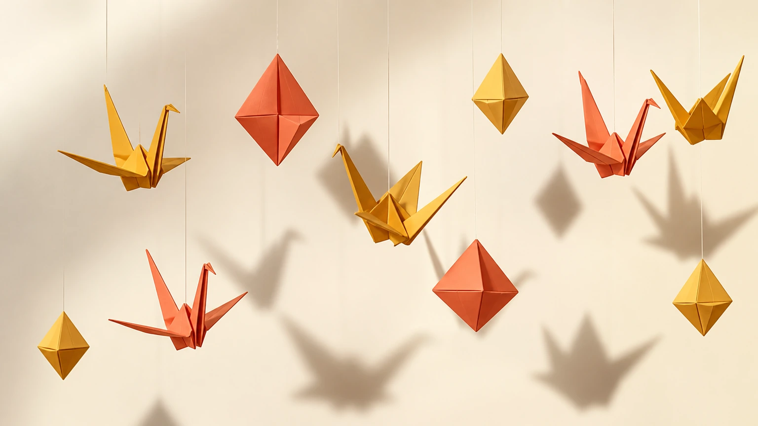 L’origami décoration simple et élégante de votre mariage