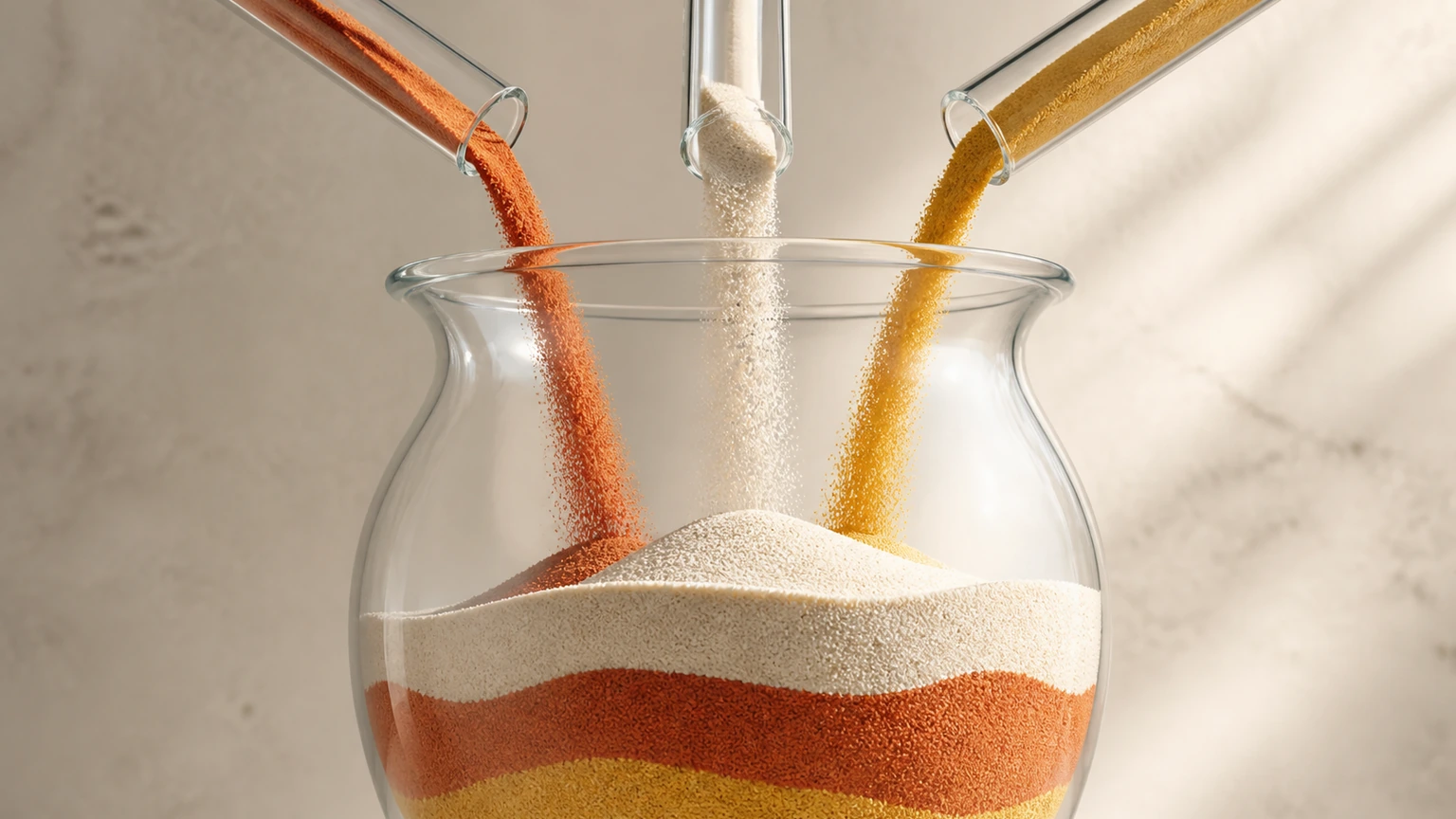 Rituel du sable : la signification des couleurs