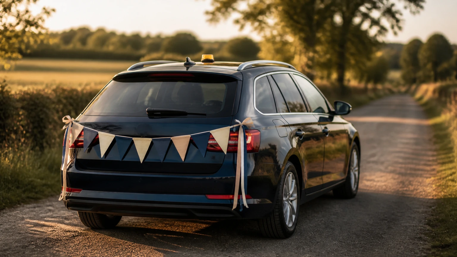 La voiture balai à un mariage : atout de votre cortège