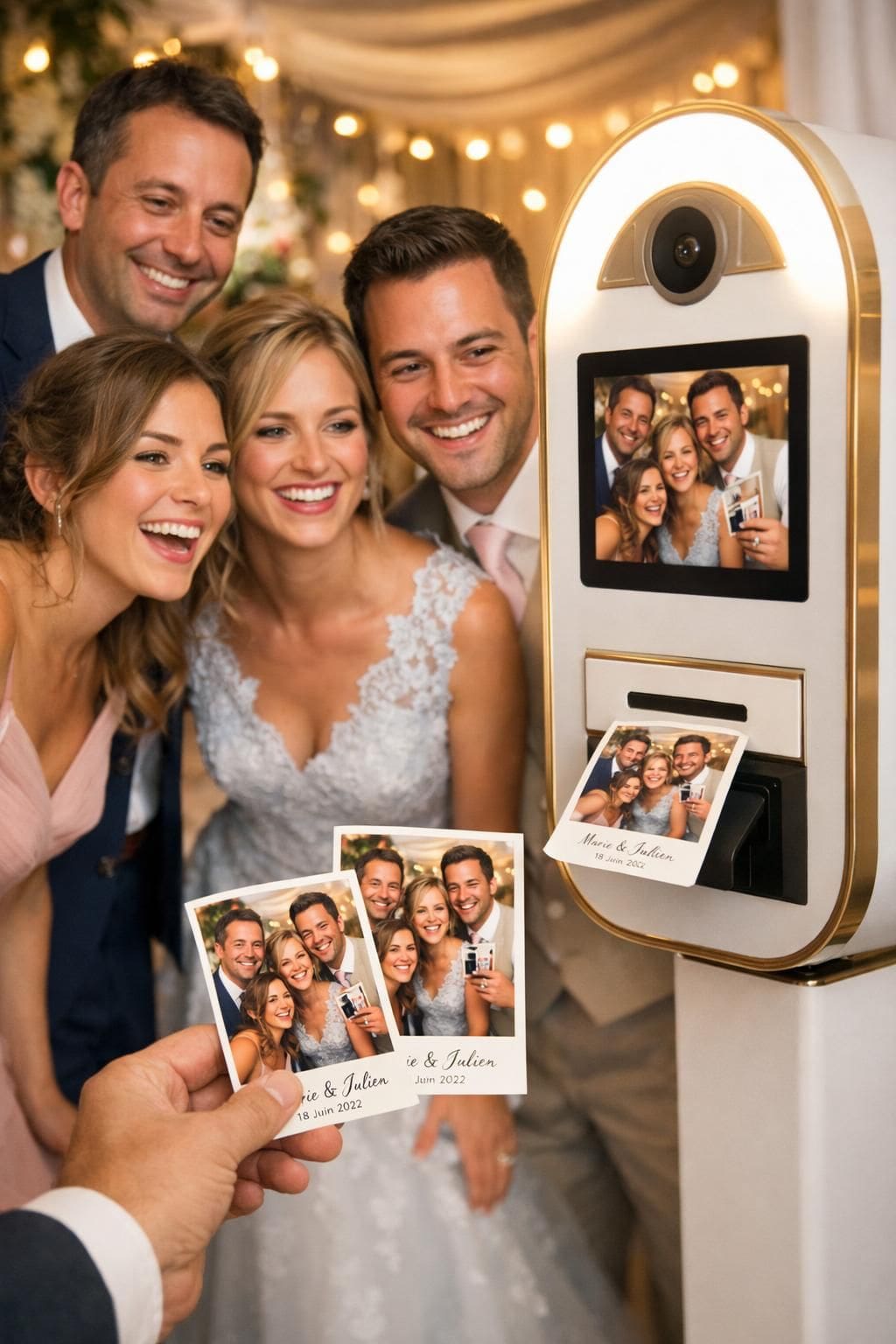 découvrez les avantages de la location d'une borne à selfie pour animer votre mariage et créer des souvenirs inoubliables avec vos invités.