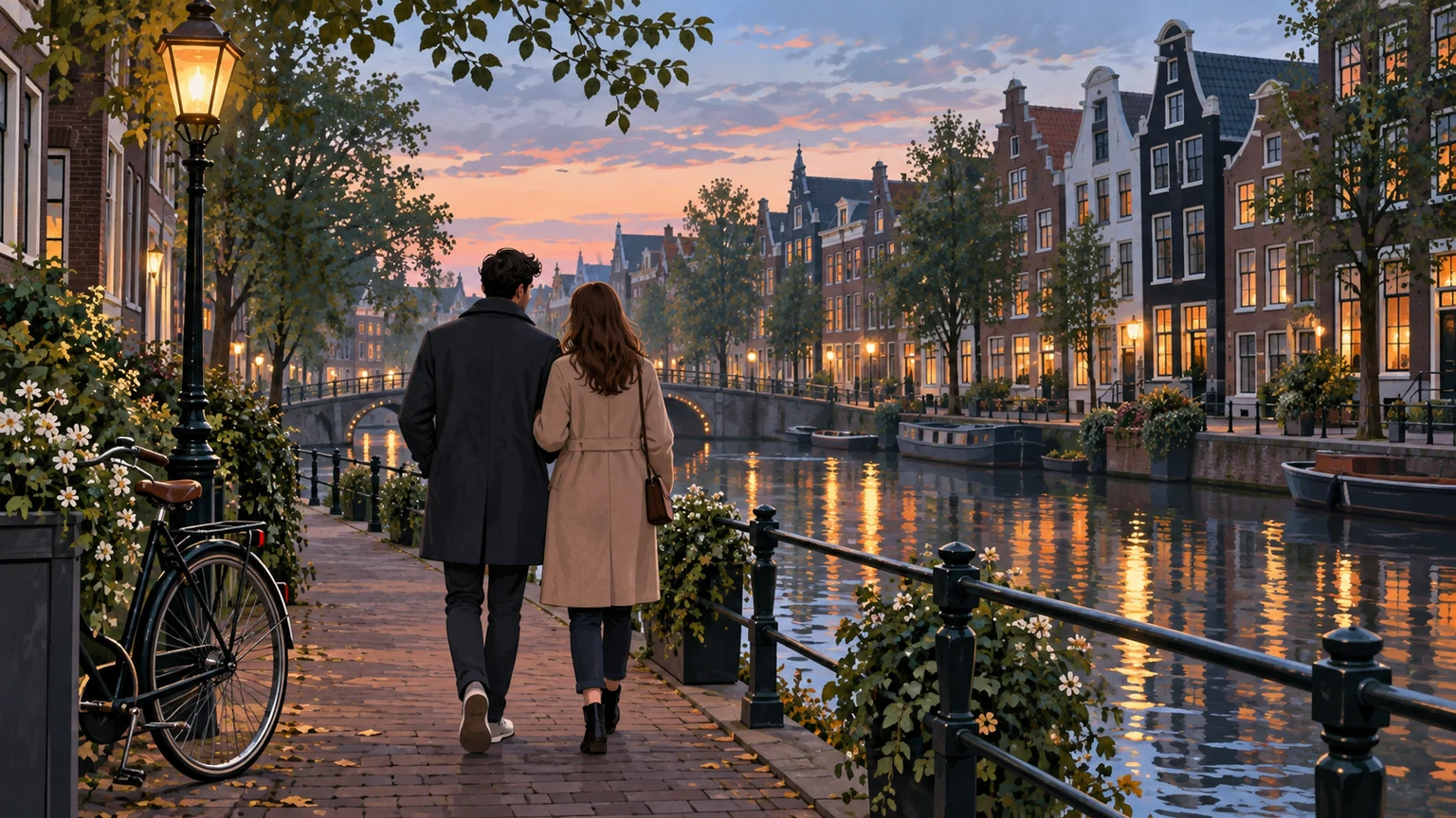 Voyage de noces aux Pays-Bas : itinéraire romantique et conseils