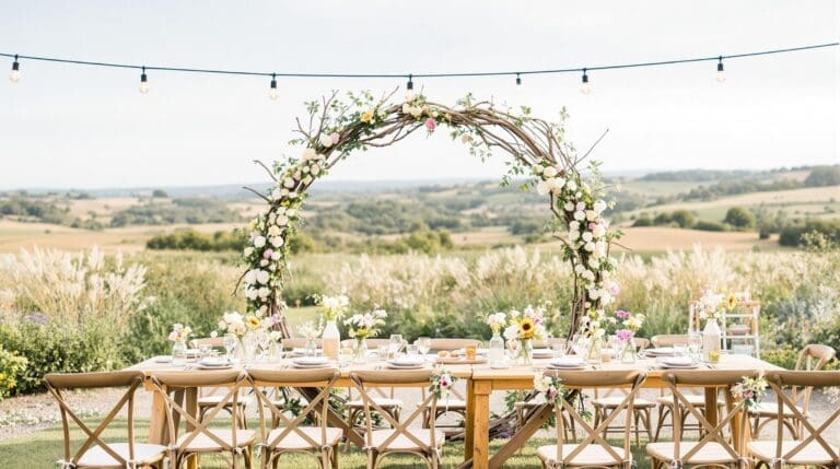 Idées déco mariage champêtre pas cher pour 2025 - Lifeview